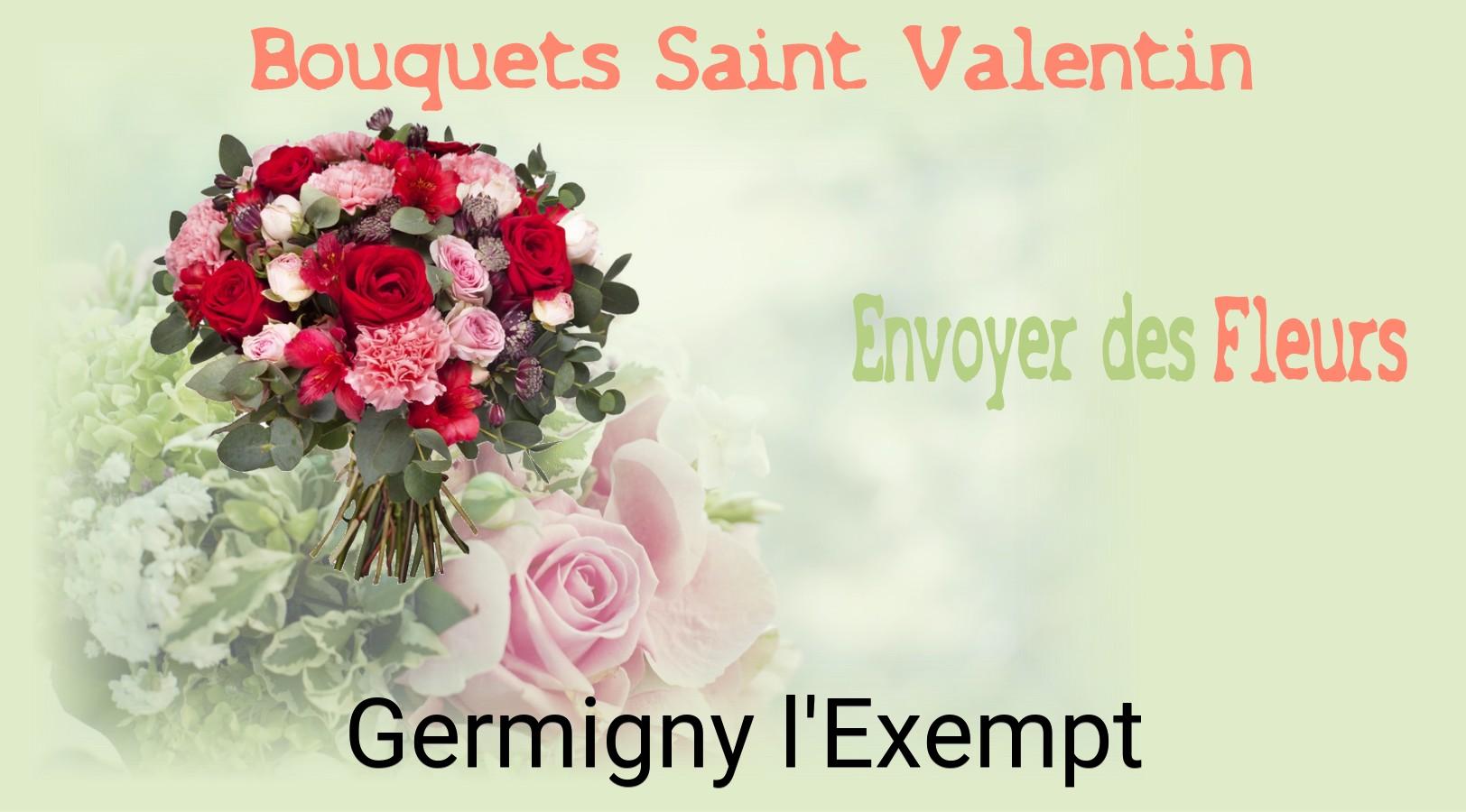Roses de Saint-Valentin livrées à Germigny-l'Exempt
